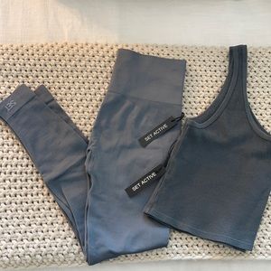SET ACTIVE SCULTPFLEX LEGGING + EASY TANK